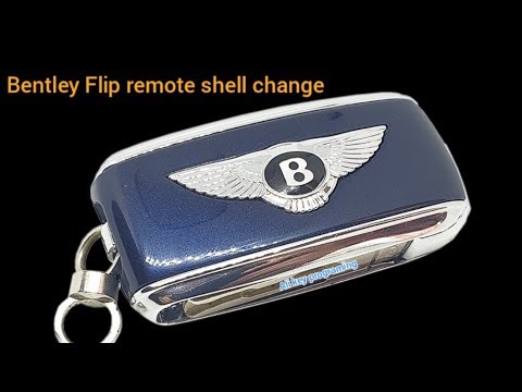 Bentley 3 button remote shell change