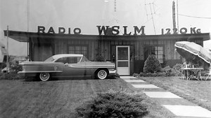 WSLM in Salem, Ind., is a small radio station with big history