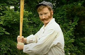 That Time Conan O’Brien Played Old-Timey Baseball