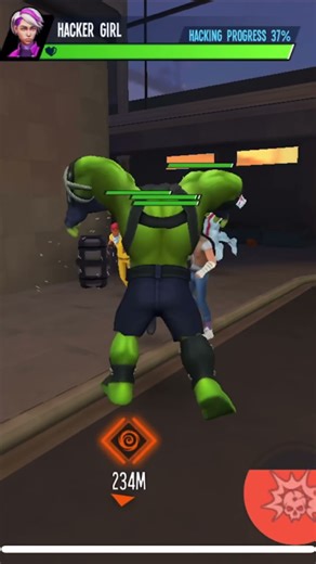 Hulk is a powerfull human beings on Earth | dsgames #gaming #games #gameplay#spiderfighter3#shorts