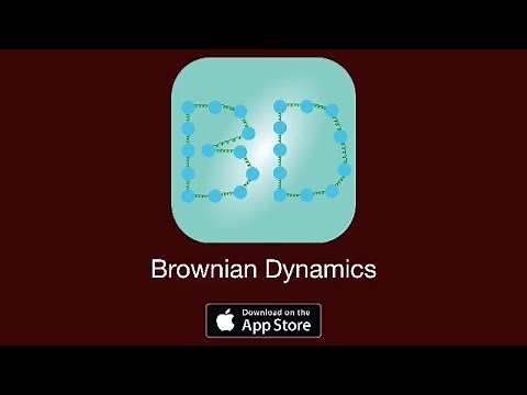 Brownian Dynamics: Polymer Simulations on the iPad