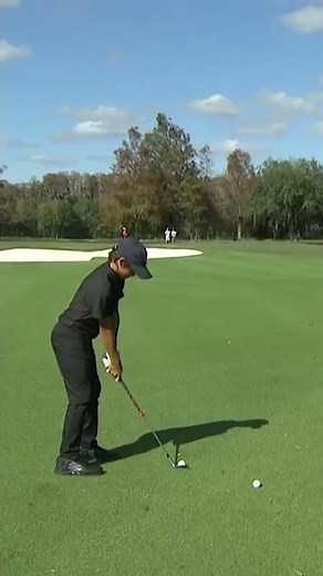 12-year-old Charlie Woods' near eagle 😲