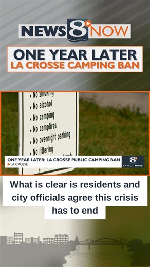 48K views · 245 reactions | La Crosse homeless crisis persists despite city camping ban. Read more here: https://www.news8000.com/news/local-news/la-crosse/la-crosse-homeless-crisis-persists-despite-city-camping-ban/article_a451f863-b62f-4dcc-978c-bfce77bdbcc9.html | News 8 Now / News 8000 | Facebook