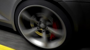 Automotive Animation Close-up Spinning Rear Stock Motion Graphics SBV-300309053 - Storyblocks
