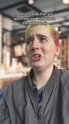 Trying to book a wedding venue as a wheelchair user was hard work!! So often i’d ring places up and they would claim to be completely step free but once I got therenit actually wasn’t! Please if someone calls your venue about access - assume they need to use that access!! Luckily we did end up finding a great location in the end which we loved!! #Access: Video description: Eliza a White fem person with rainbow hair is talking on the phone, we then see eliza from another angel talking and there i