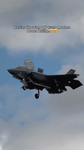 55K views · 678 reactions | This Harrier Showcasing The Crazy Modern Technology That Enables Jets To Hover..路 #Harrier #harrierjumpjet #RAF #usmc #hovering | CA Aviation | Facebook