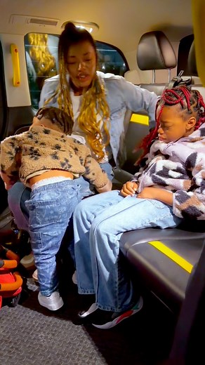 My legs went numb from them sleeping on my laps the entire journey 😌 | Hair Tutorials & Lifestyle