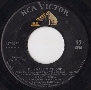 Mario Lanza - Oh, Holy Night / I'll Walk With God