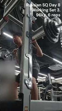 Russian Squat Routine Day 8 May 23, 2026 #RussianSQ #러시안스쿼트