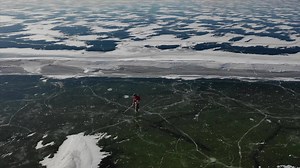 1.4K reactions · 3.7K shares | The CLEAR ICE on Lake Charlevoix was too cool! Check it out! | Alex Childress Media | Facebook