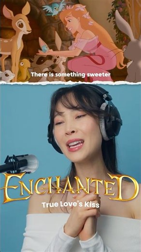 Enchanted 'True Love's Kiss' Acting & Singing Cover #voiceactor