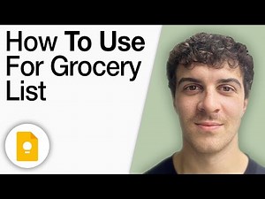 How To Use Google Keep for Grocery List [2025 Full Guide]