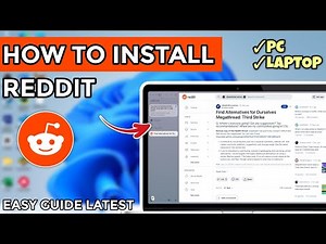 How to Install Reddit App on PC or Laptop - Full Tutorial
