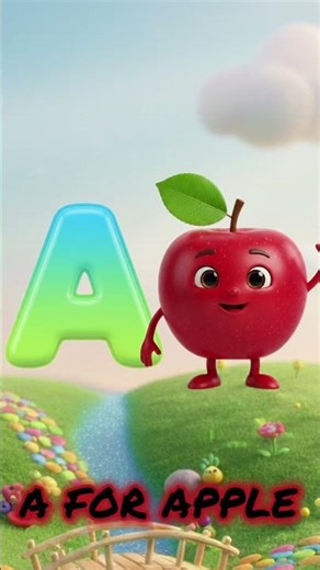 A for Apple | ABCD | ABC Kindergarten Phonics Song | Nursery Rhymes | THE PLAYSCHOOL TV
