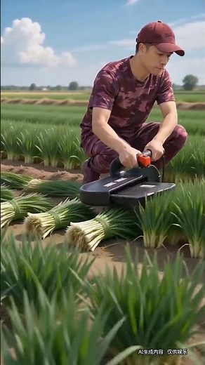 🌱🚜 Smart Farming Innovation! Modern Crop Harvesting Made Faster, Cleaner & More Efficient 🌾✨