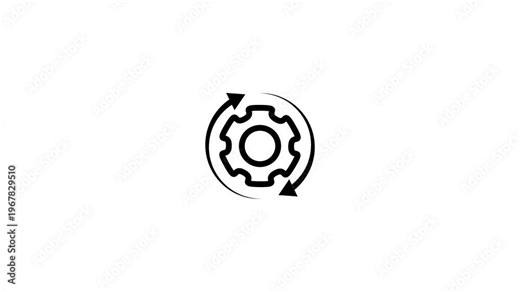 Agile Vector Icon Design Illustration
