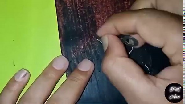 Crayon Etching scratch art