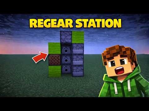 How to Make a Regear Station in Minecraft
