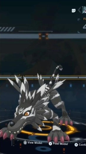 Digimon - Black Garurumon! #digimon #garurumon