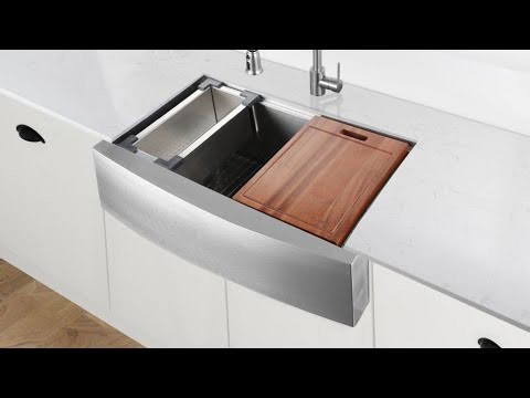 Ruvati Workstation Undermount Stainless Steel Kitchen Sink