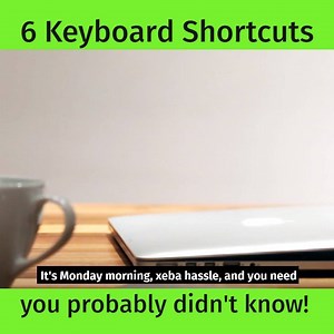 We bet you haven't heard of these SIX keyboard shortcuts! #6 is probably the most useful one yet. | Gadgets