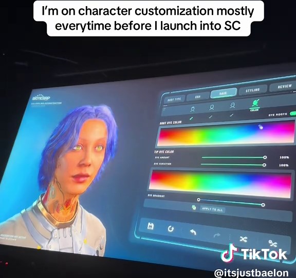Character Customization in Star Citizen: A Passionate Journey