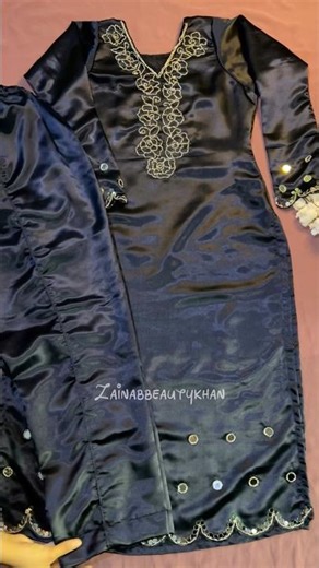 Eid especiall trendy dress Hand work cutting & Stitching😍#eidspecial#dresseid#zainabbeautykhan