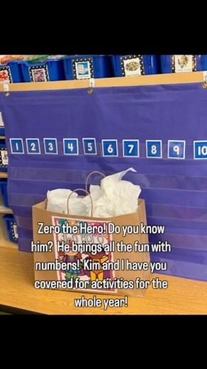 Zero the Hero comes tomorrow for the 10th day of school! @kinderbykim and I have you set for the whole year. Comment zero and I’ll send you the 🔗 for these zero the hero activities. | The KinderGals