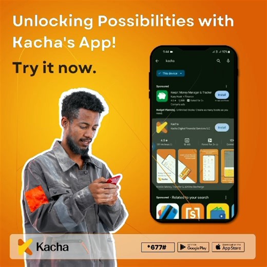 Join the Kacha community. Discover why everyone's obsessed with our app. Fast, secure, and convenient mobile money services at your fingertips. #KachaApp #KachaFamily #MobileMoney #MobileBanking | Kacha Digital Financial Service S.C