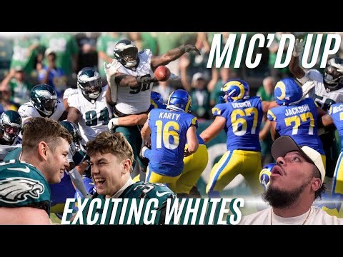 Eagles Mic'd Up in JAW-DROPPING 4th Quarter Comeback vs LA Rams!