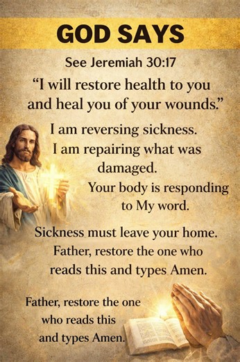 God Is Reversing Sickness In Your Home | Jeremiah 30:17 Scripture