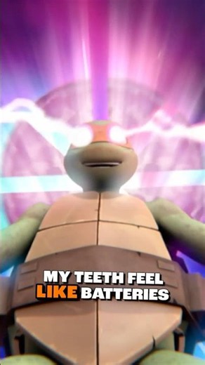 mikey tastes the triple rainbow! 🌈 #tmnt
