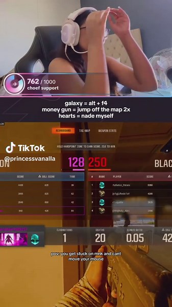 props to whoever witnessed this live 🥲👍🏻 @Pickle Rick @ally_maistry @Athena #blackops6 #bo6 #cod #fyp #gamergirl #mnk #controller