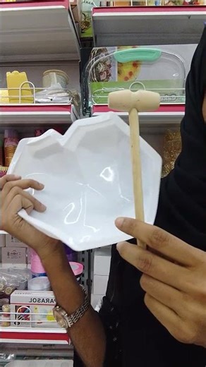 Big pinata hard mould and mini wood hammer..