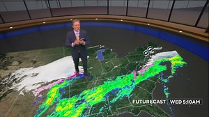 Back-to-back winter storms are expected to sweep across a large portion of the country. Meteorologist Lonnie Quinn is tracking the snow and ice threat facing millions of Americans. | CBS Evening News