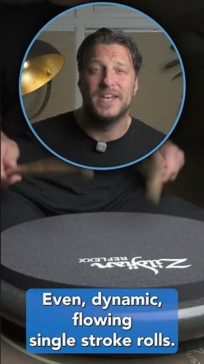 Easy snare warm up for faster hands #drums #drummer #warmup