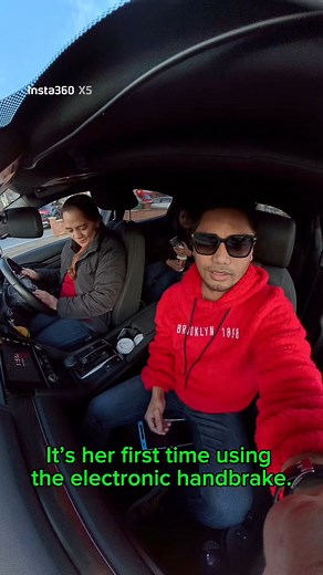 It’s her first time using the electronic handbrake.@top fans #ransdrivingschool #filipinodrivinginstructoruk #highlightseveryone #pinoydrivinginstructor #OFWUnitedKingdom #drivinglessons #reelsviralシ | Ran’s Driving School.
