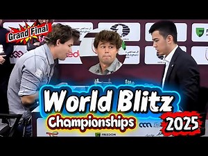 Grand Final!!! Magnus Vs Nodirbek Abdusattorov || World Blitz Championships 2025