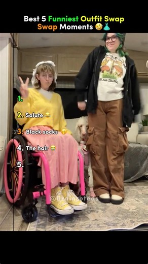 Best 5 Funniest Outfit Swap Moments (Only Geniuses Can Guess!) 🤣👗