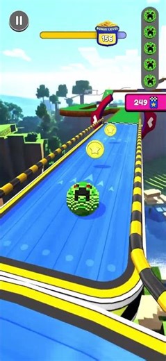 Ola Playing Relaxing Ball Gameplay in Going Balls Level 156