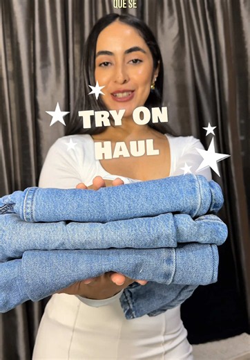 Denim section: haul de ropa de segunda mano y Try On