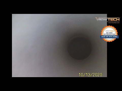 Pipe Inspection - ViewTech Borescopes - VJ- Articulating Video Borescope