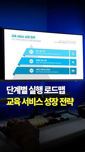 제안서 기획서에 쓰기 좋은 단계별 실행 로드맵 #ppt디자인