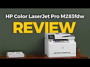 ✅HP Color LaserJet Pro M283fdw Review – Is This the Best All-in-One Laser Printer?