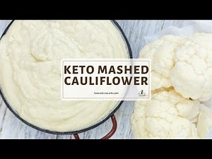 Keto Mashed Cauliflower Recipe