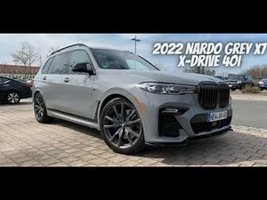 2022 Nardo Grey BMW X7 x-Drive 40i