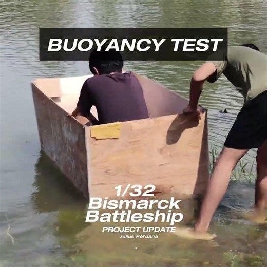 8 Meters Bismarck Battleship Design Update
