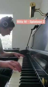Blitz It! - Splatoon 2 Piano Cover #splatoon #piano #cover #nonbinaryartist