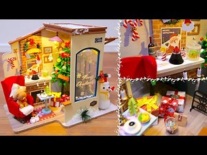 Miniature Dollhouse Kit | SNOW HOUSE - Robotime
