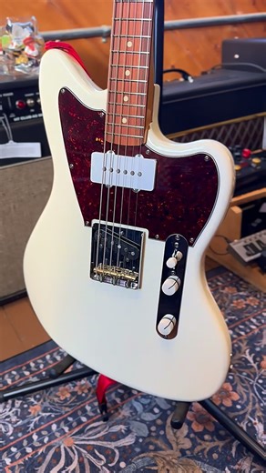 Sohl Guitars on Instagram: "Access granted. 🎟️ This Fender / Squier Paranormal Offset Telecaster came backstage for a serious modification. The goal: baritone conversion. The challenge: the neck pocket was too deep. The fix: a custom shim to bring everything back into perfect alignment. No problem. Now tuned B–E–A–D–F#–B, this thing is an absolute monster. Huge low end, tight response, and tons of character. Very cool idea 🔥 What would you play on this guitar? #guitarplayer #baritoneguitar #gu